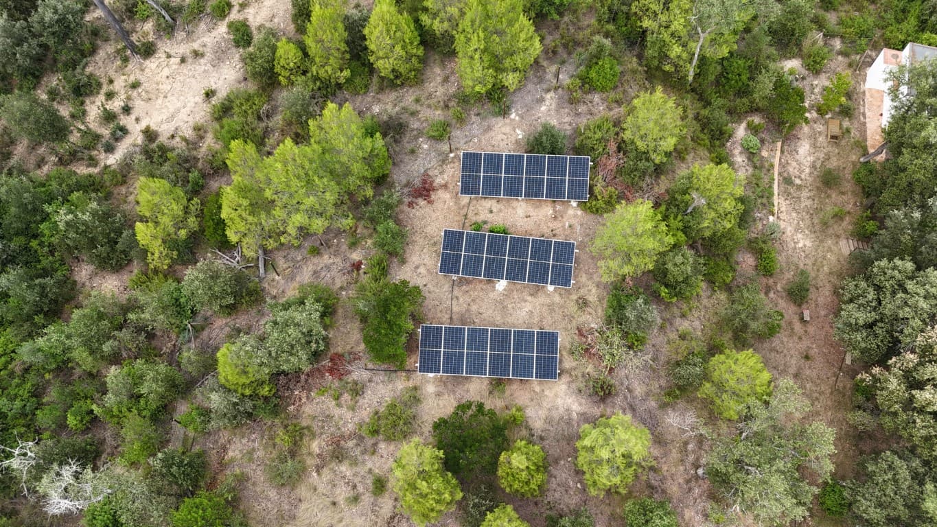 Instal·lació solar 10kWp – Sant Martí Vell – foto 2